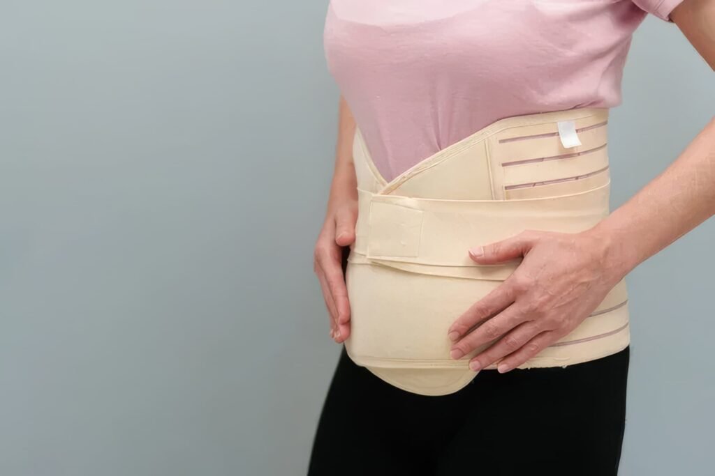 faja ortopédica o cinturón lumbar
